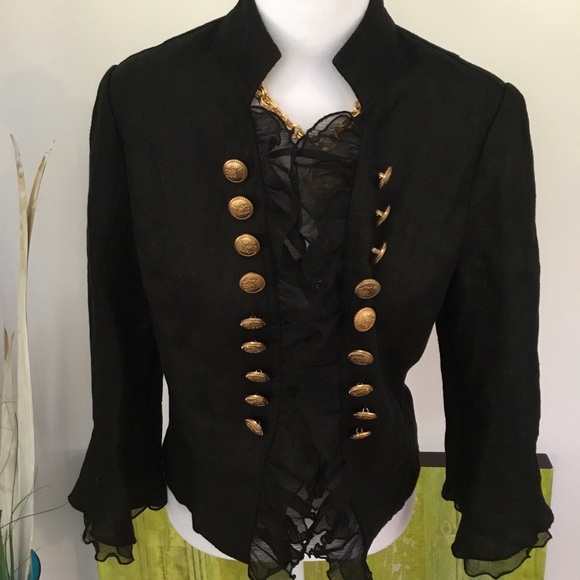 Insight New York military style jacket. - Picture 2 of 4